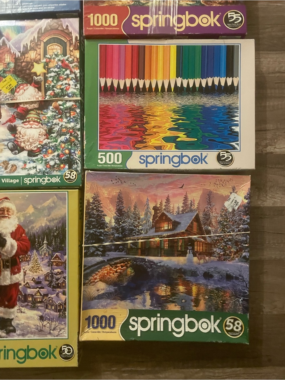 Springbok Holiday & Color Puzzle Set - Multi Color - Picture 4 of 4
